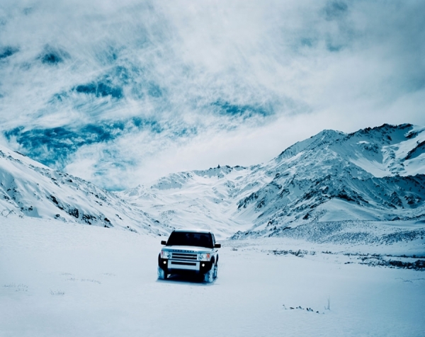 Photograph Simon Stock Land Rover Argentina 2 on One Eyeland